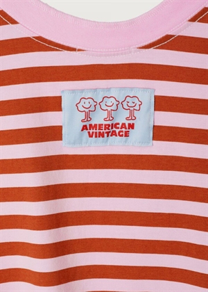 Gixy stripe tee Candy Stripes American Vintage 